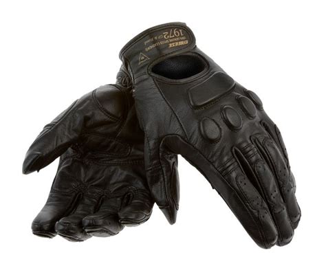 Dainese blackjack luvas de couro