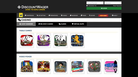Discountwager casino mobile