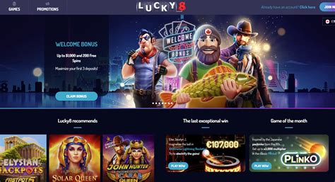 Lucky8 casino codigo promocional