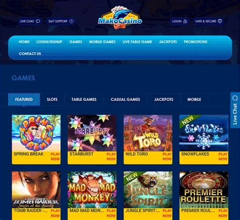Mako casino online