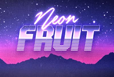 Neon Light Fruits 1xbet