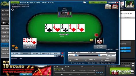 Omaha poker online grátis