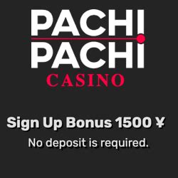 Pachipachi casino bonus