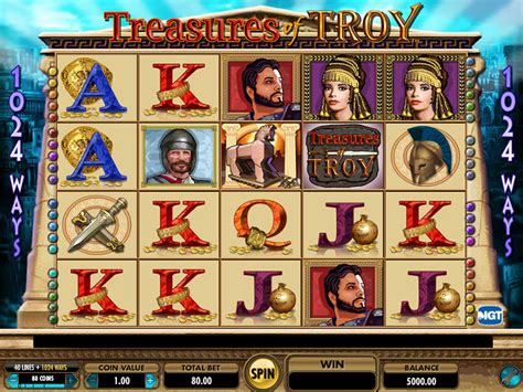 Play Treasures Of Troy slot