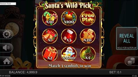 Santa S Wild Pick Slot Grátis