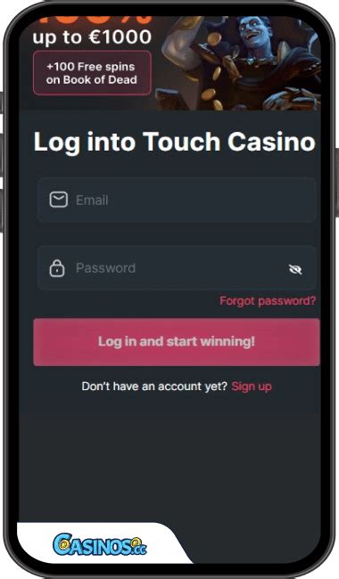 Touch casino login